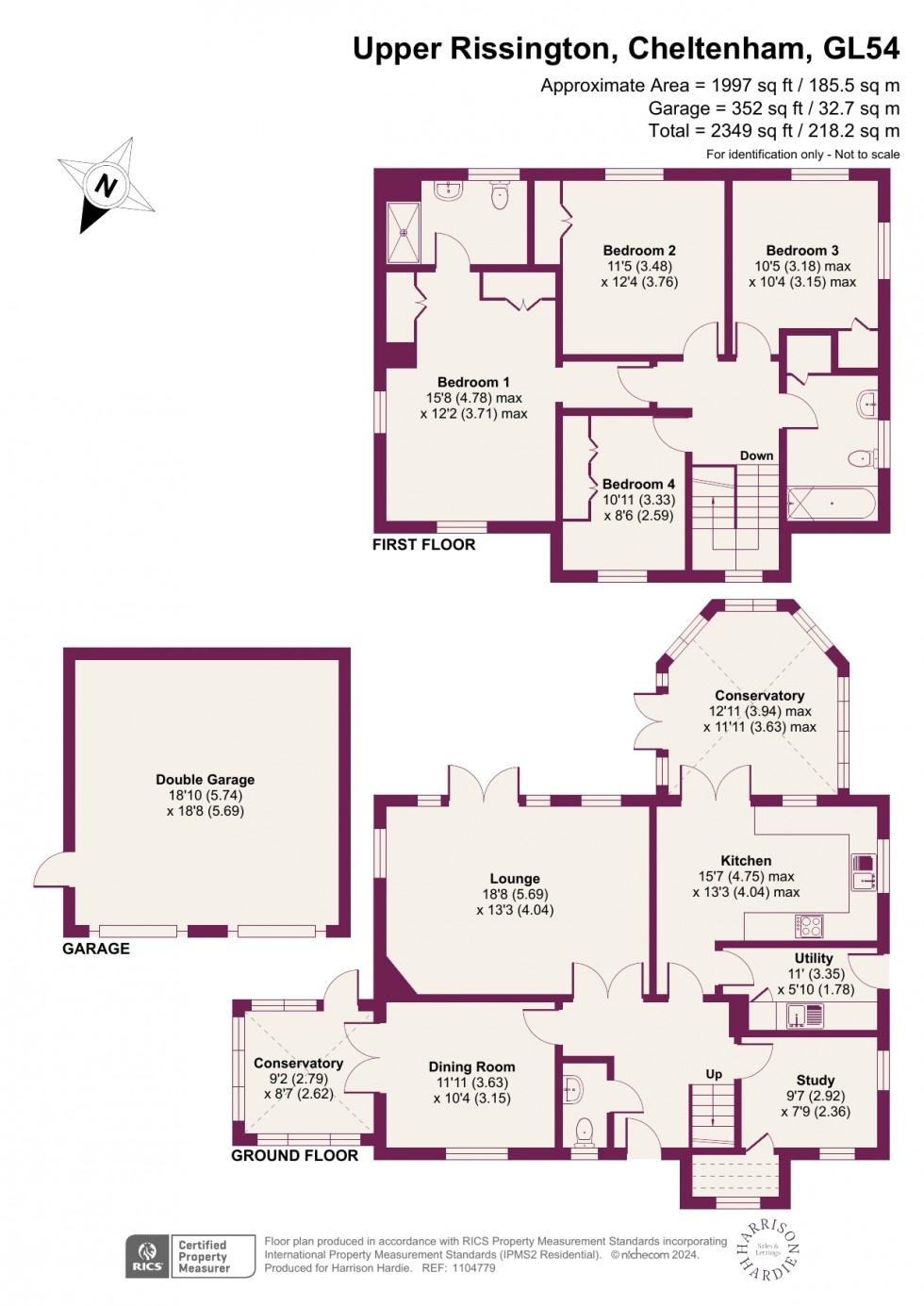 Floorplan for Smith Barry Crescent, Upper Rissington, GL54