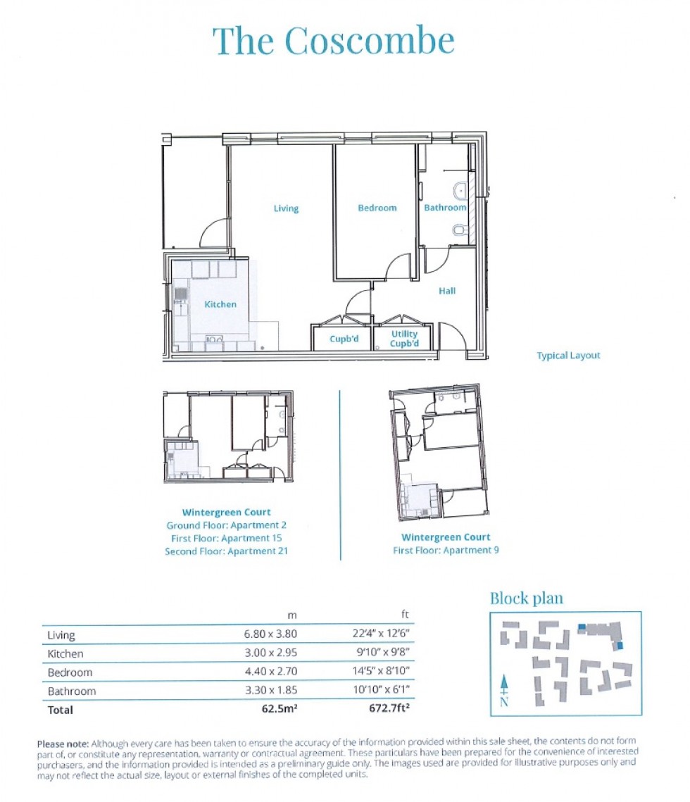 Floorplan for Wintergreen Court, Fosseway, GL54