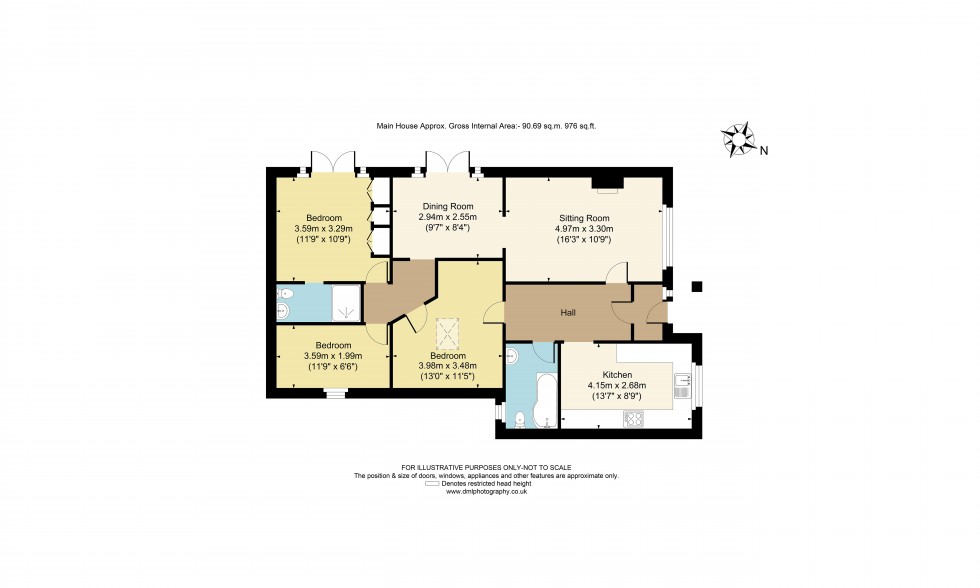 Floorplan for The Gorse, Bourton-On-The-Water, GL54